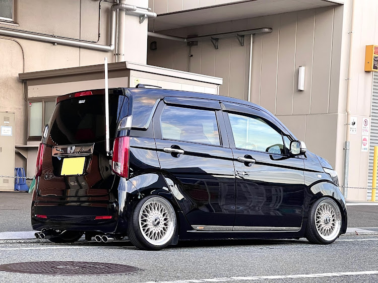 N-WGNのデモカーエントリー・N-wgnカスタム・N-ONE・ヘッドライトインナーブラックに関するカスタム事例の投稿画像2枚目