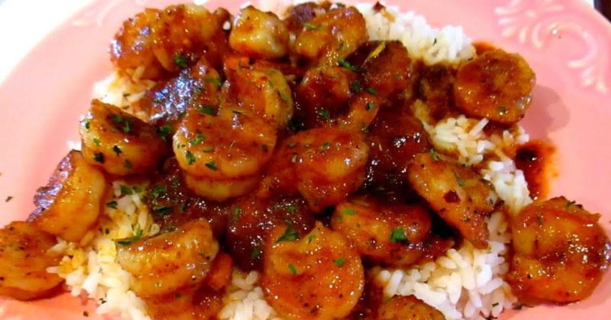 ~ Sweet & Sassy Shrimp ~ Cassies | Just A Pinch Recipes