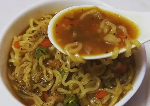 Veg Maggie Soup