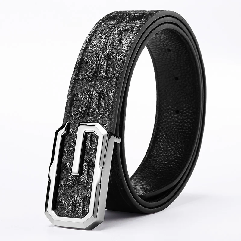 Cinto Formal Masculino de Couro Bovino Camada Superior Elegância e Durabilidade para Trajes e Ocasiões Especiais Ajuste Perfeito e Acabamento Impecável Estilo Sofisticado