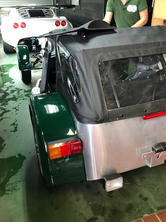 セブン160のセブン160・ケーターハムに関するカスタム事例の投稿画像2枚目