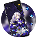 Herunterladen Magician girl taking off the hood theme Installieren Sie Neueste APK Downloader