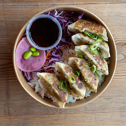 Prawn Gyoza Rice Box