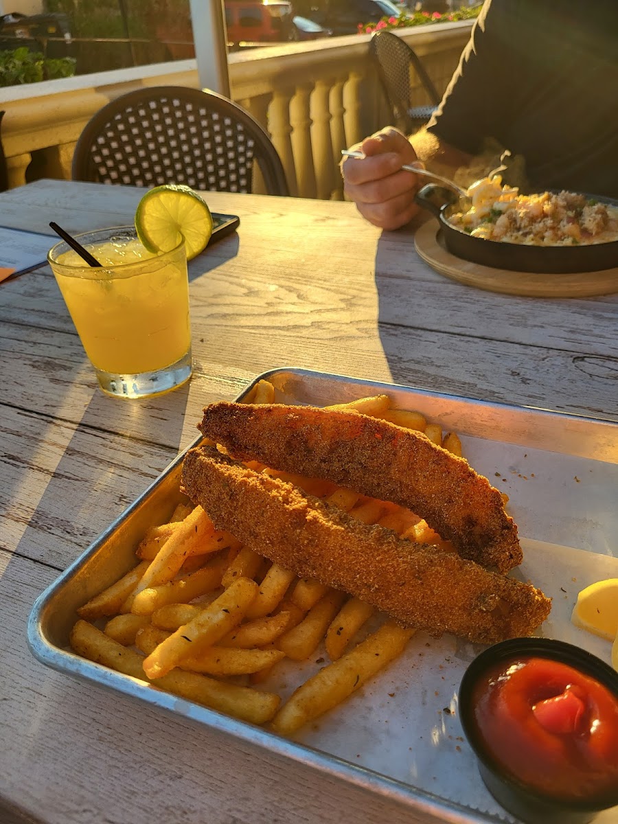 Fish and chips (gf)