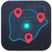 Map Radius: Area Calculator & Nearby  Icon