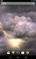 Thunderstorm Free Wallpaper Screenshot
