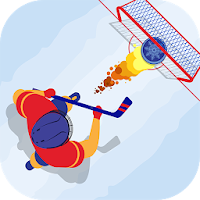 Ice Hockey Flipper - Ball Shot