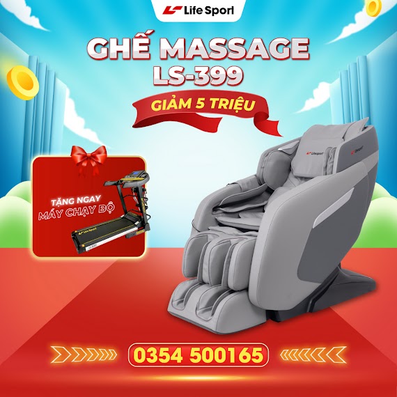 Ghế Massage Cao Cấp Lifesport Ls - 399