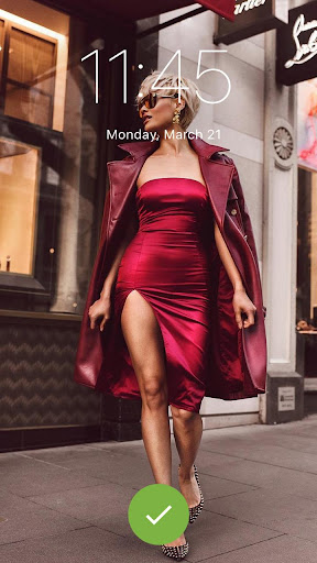 Luxury Fashion Style Model Wallpapers Pattern Lock