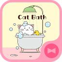 Cute Wallpaper Cat Bath Theme 1.0.0 APK 下载