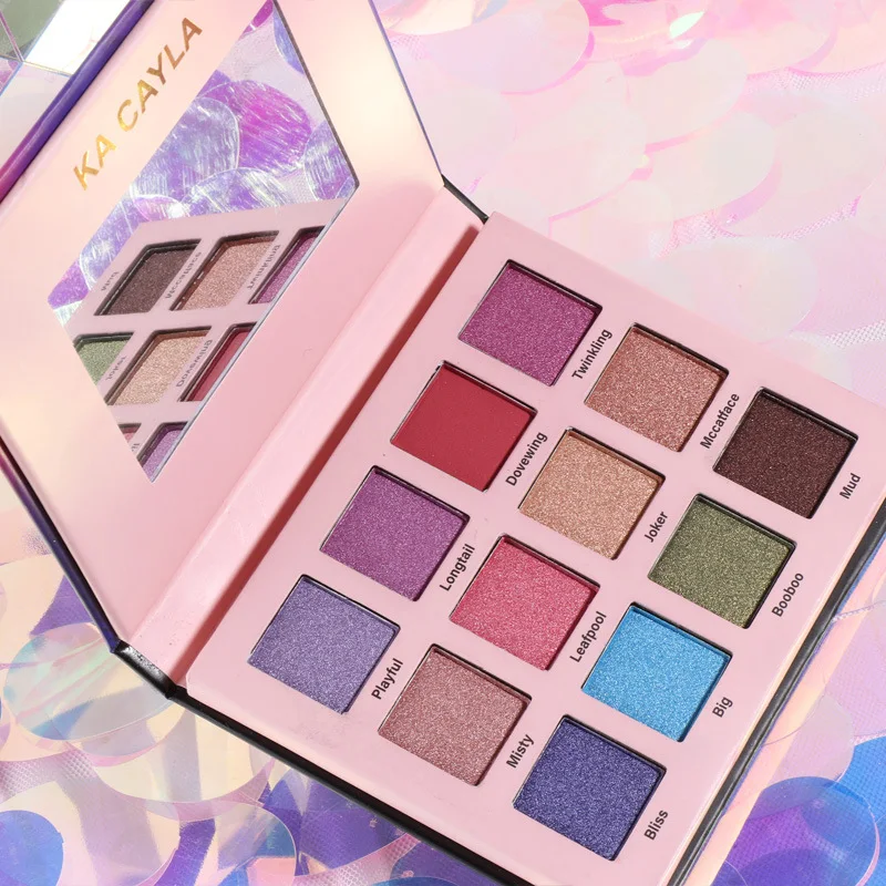 Fashion Creative 12 Color Eyeshadow Palette. Create versatile, long-lasting looks with this vibrant palette. Explore you