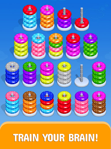 Screenshot Hoop Stack - Color Sort Puzzle