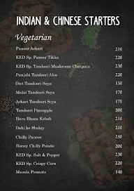 Cafe Kebab-E-Desserts menu 2