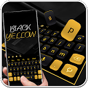 Descargar Simple Black Yellow Keyboard Theme Instalar Más reciente APK descargador