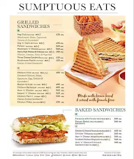 M G Bakers menu 7