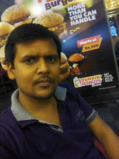 Rishabh Goyal at Dunkin', Epicuria Food Mall,  photos