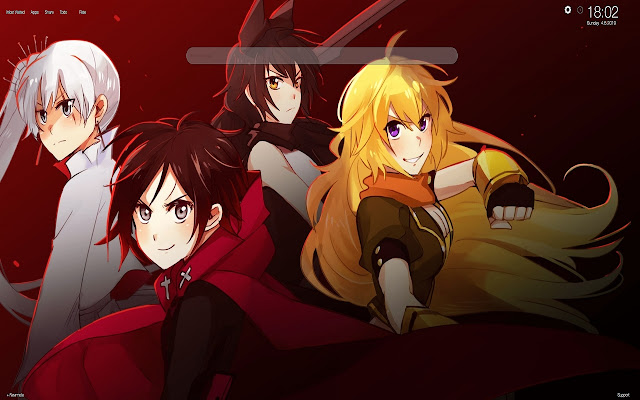 RWBY HD Wallpapers New Tab Themes