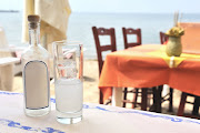 Traditional Greek ouzo