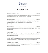 O'Biryani menu 3