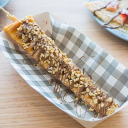 Snickers Waffle On A Stick