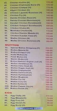 Bridgeway menu 3