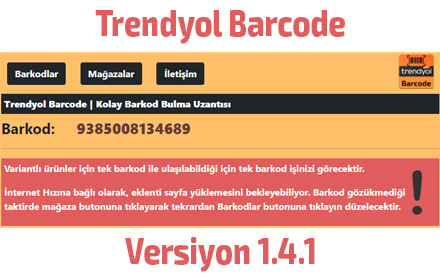 Trendyol Barcode Preview image 0