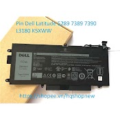 Pin Dell Latitude 5289 7389 7390 L3180 K5Xww 6Cyh6 725Ky N18Gg 71Tg4 60Wh 2In1