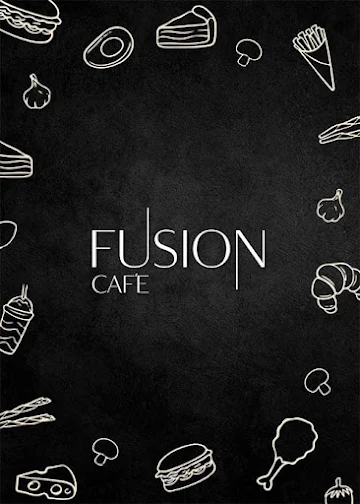 Fusion Cafe - Radisson Hotel menu 