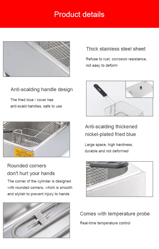 Electric Gas Oil Floor Fryer for Skewers. Fry efficiently with this versatile unit. Perfect for restaurants and food bus
