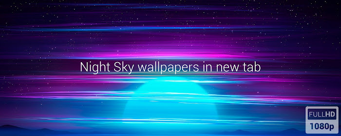 Night Sky Wallpapers New Tab marquee promo image