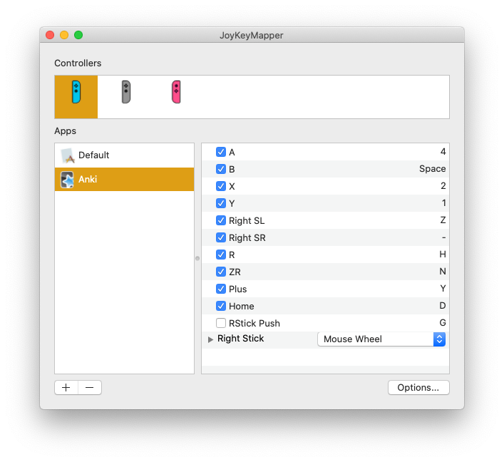 How to Connect JoyCon Controllers to Anki for Medical School (MacOS)