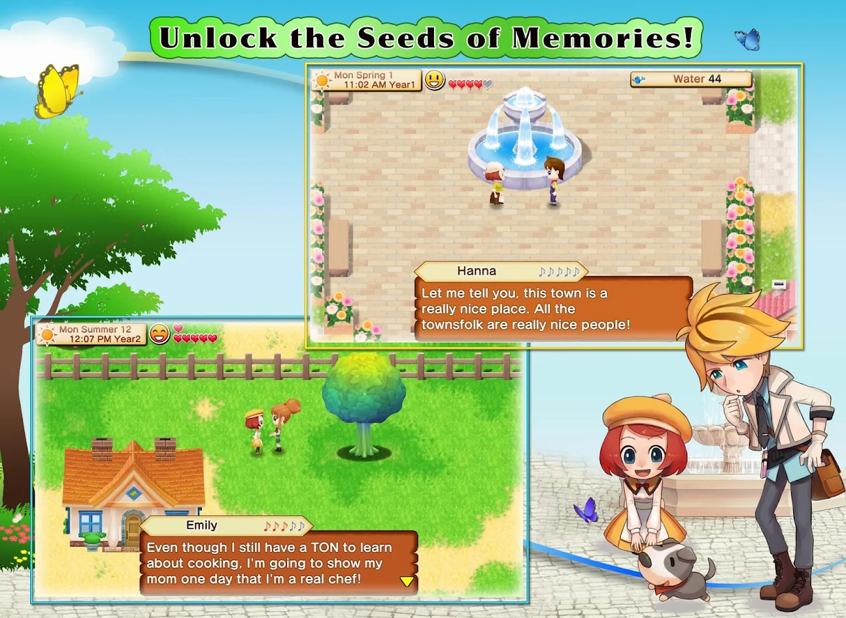    HARVEST MOON:Seeds Of Memories- screenshot  