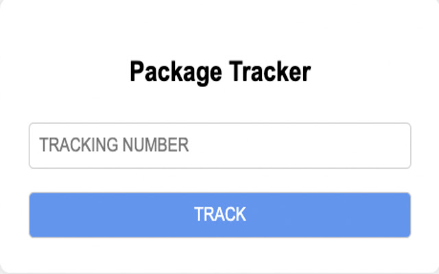 Package Tracker