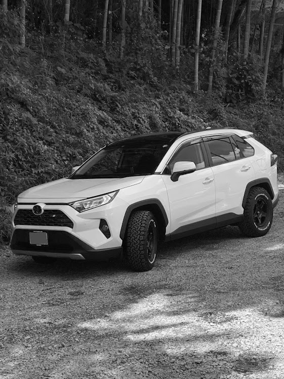 RAV4のモノクロ祭り便乗・G"Z package"に関するカスタム事例の投稿画像1枚目