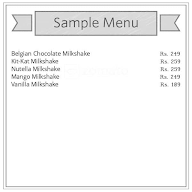 Keventers - Milkshakes & Desserts menu 1