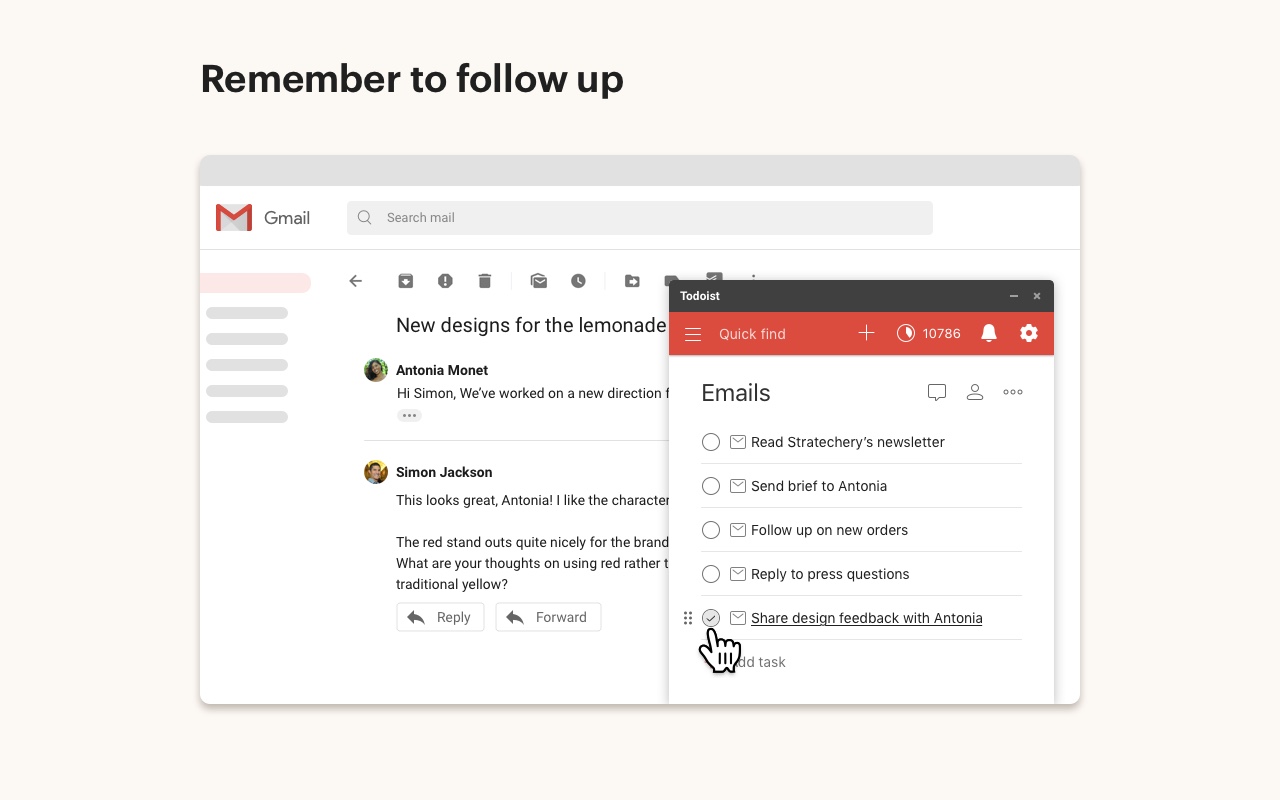 Todoist for Gmail Preview image 4