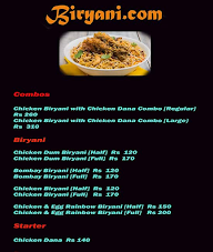 Biryani.com menu 2