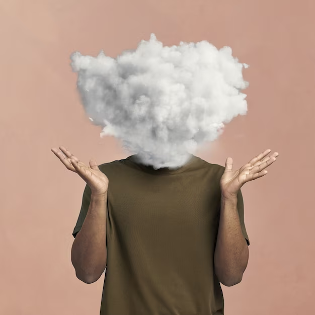 The man with a cloud instead of a head