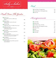 Shamiana menu 2