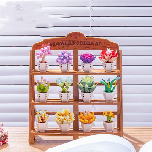 Title 2, Girls Decoration Gift Building Blocks Toys Crea...