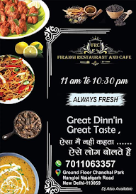 Firangi Restaurant And Cafe menu 2