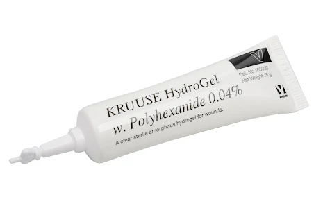 KRUUSE HydroGel med PHMB 0,04 %, steril, 15g, 10 st
