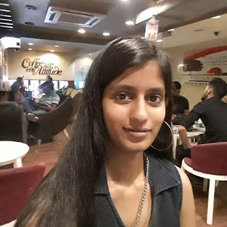 Ananya Gupta at Cafe Coffee Day, Connaught Place (CP),  photos