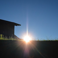 Tramonto in Val Pusteria di 