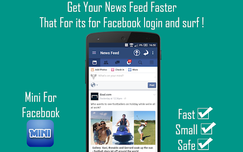 How to download Mini For Facebook - Mini FB 2.1.5 mod apk for laptop