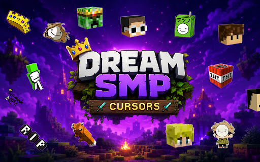 Dream SMP Cursor - Minecraft Cursor Pack screenshot 1