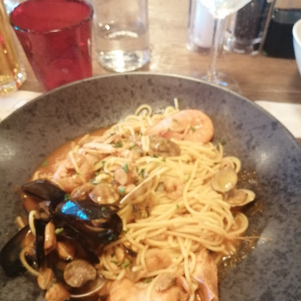 Gluten-Free Pasta at Restaurant Atmosphera