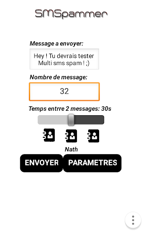 spam - send multi sms sender