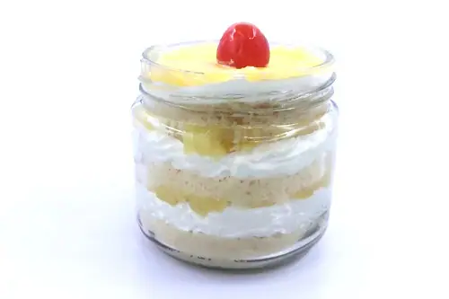 Eggless Pineapple Jar Cake [350 Ml]