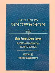 Snow and Son Logo